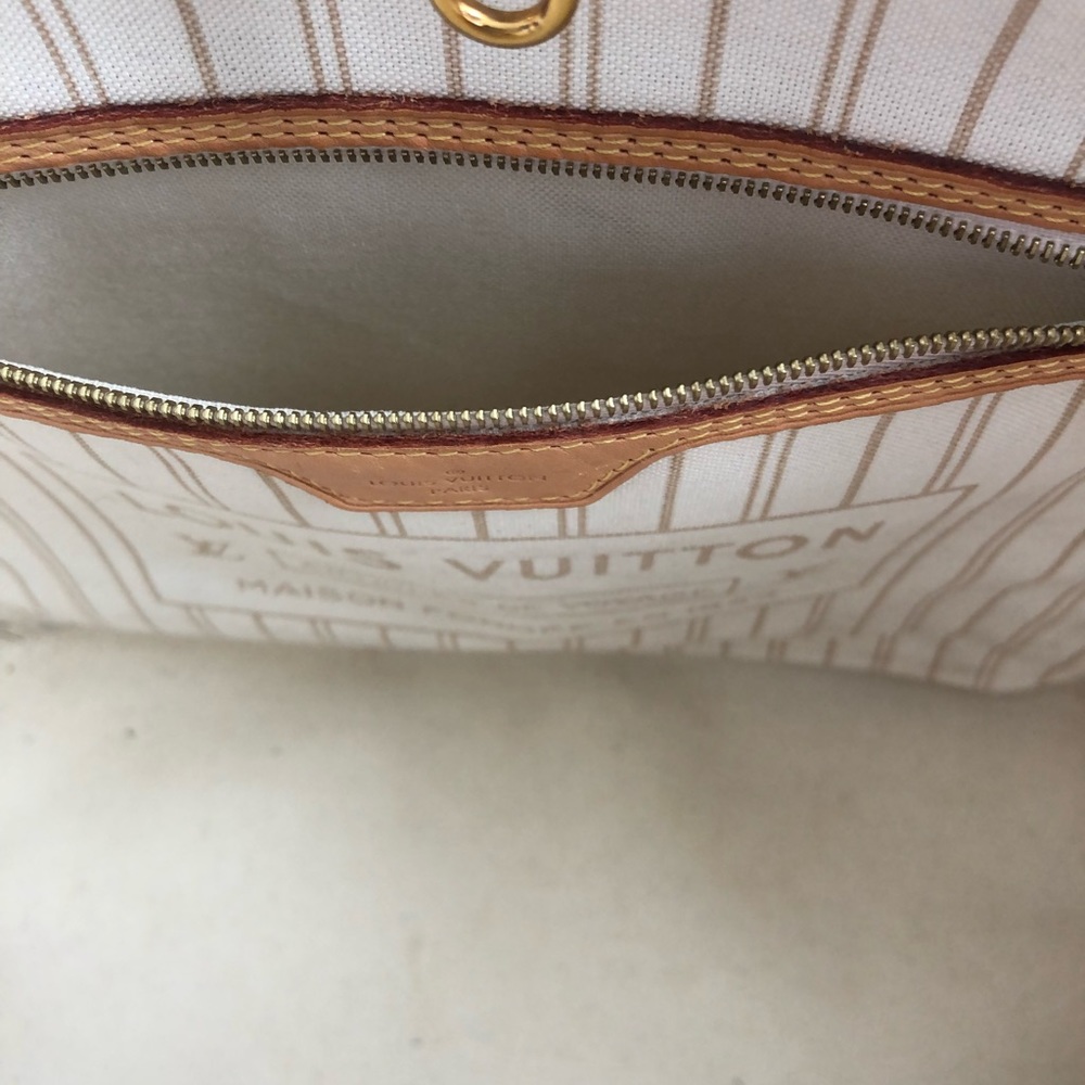 Louis Vuitton Neverfull Damier Azur MM - Picture 10 of 11